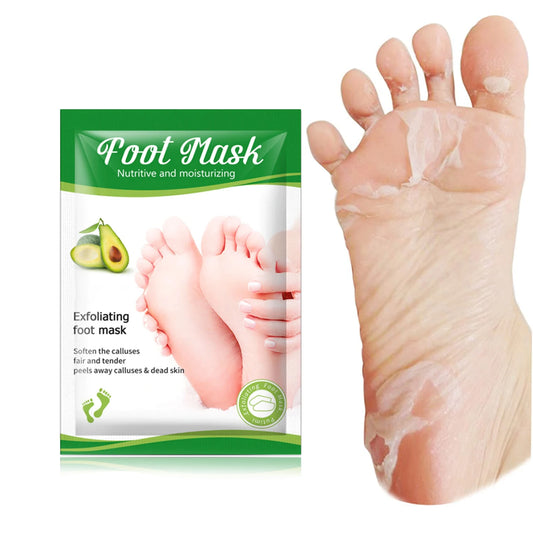 Feet Exfoliating Foot Masks Spa Pedicure Socks Exfoliation Scrub Remove Dead Skin Heels Foot Peeling Anti Cracked Foot Skin Care [SKC]