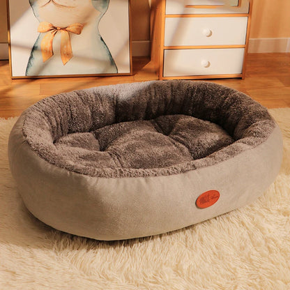 Dog Cat Bed Super Soft Pet Winter Warm Cat Nesk Cushion Large Medium Small Dog Sofa Bed Pet Kennel Home Products Accessories [PET]