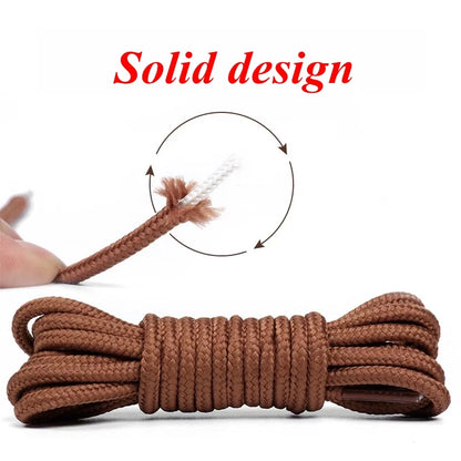 Classic Round Shoelaces Durable Polyester Solid Shoe laces Boot Laces for shoes Sneaker Shoelace 21 Colors 70/90/120/150cm 1Pair [SHO]