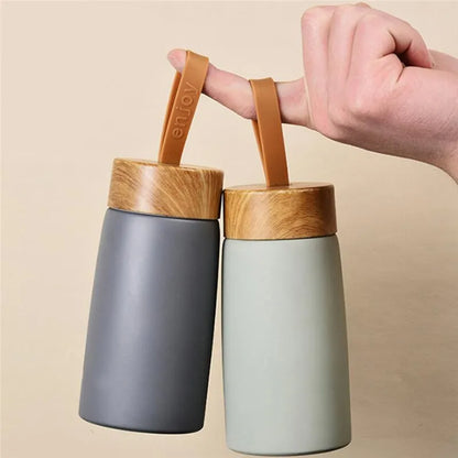 Insulated Coffee Mug 304 Stainless Steel Tumbler Water Thermos Vacuum Flask Mini Water Bottle Portable Travel Mug Thermal Cup [MUG]