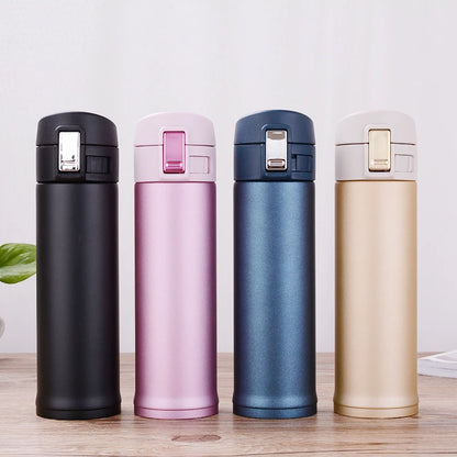 Fashion 500ml Stainless Steel Insulated Cup Coffee Tea Thermos Mug Thermal Water Bottle Thermocup Travel Drink Bottle Tumbler [MUG]