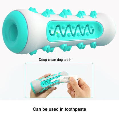 Dog Molar Toothbrush Toys Chew Cleaning Teeth Safe Puppy Dental Care Soft Pet Cleaning Toy Supplies [DEN]