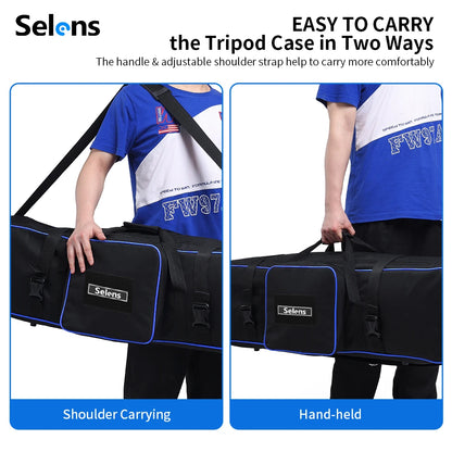 Selens 2024 Photography Equipment Padd Zipper Bag Extra Large For Light Stands Umbrellas Tripod Waterproof Fotografia Camera Bag [PHO]