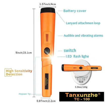 New High Quality Handheld Metal Detector Positioning Rod Detectors IP68 Waterproof Up to 3 Meters into the Water Pinpointing [MTL]