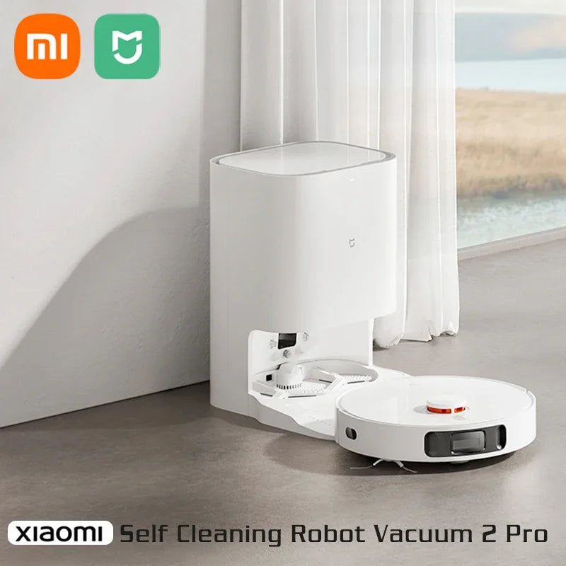 Xiaomi Mijia Self Cleaning Vacuum Cleaner Robot 2Pro Sweeping Robot Sweeping and Dragging Integrated Fully Automatic Cleaning [VAC]