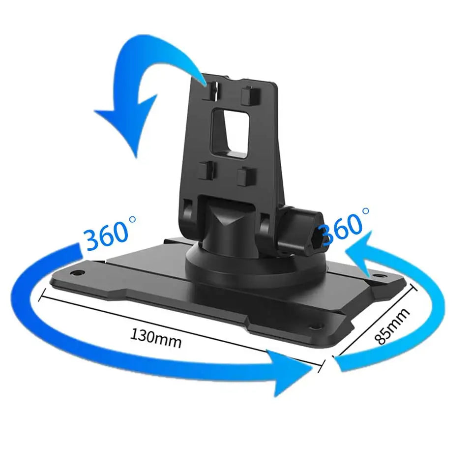 Imagebon Car DVR Holder 3M Sticker Base Suction Cup Mount Long Arm Telescopic Bracket Rotatable Dash Cam Bracket Car Accessories [CAR]