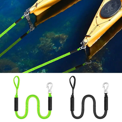 Boat Bungee Dock Lines Cords Docking Rope For Kayak Watercraft SeaDoos Jet Ski Pontoon Canoe Power Boat Mooring Rope Accessories [MRN]