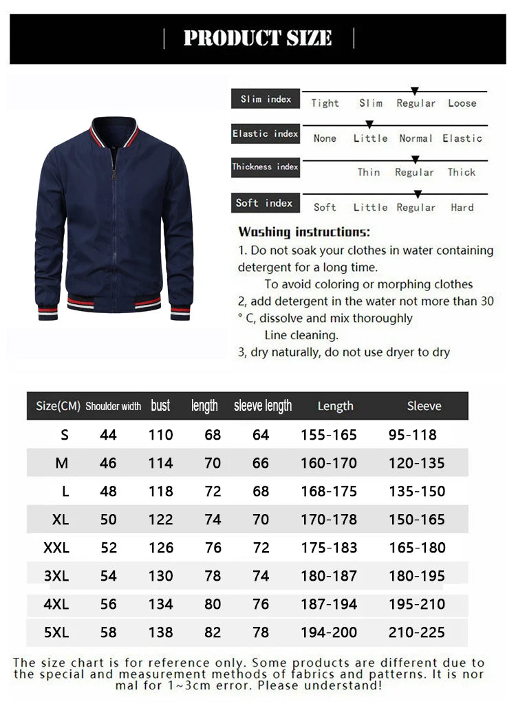 Spring and Autumn New Men's Jacket Brand Motorcycle Logo Printed Jacket Outdoor Jacket Casual Sports Baseball  [MEN]