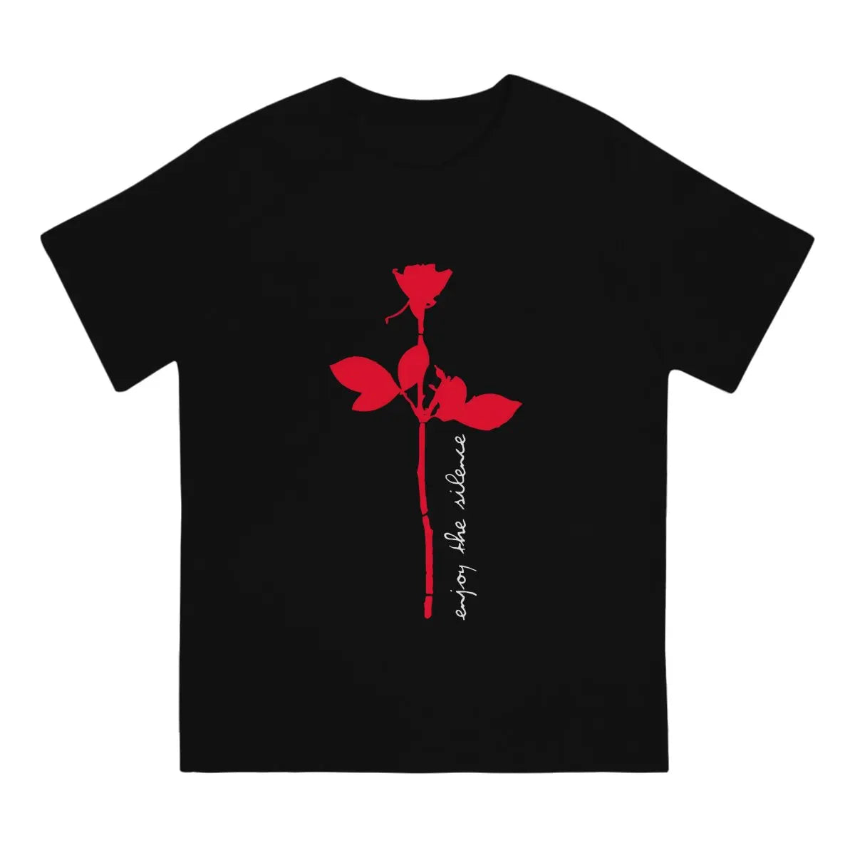 Music Band Depeche Cool Mode Enjoy the Silence Mode T-Shirt Vintage Homme Men's Tshirt Polyester Streetwear [MEN]