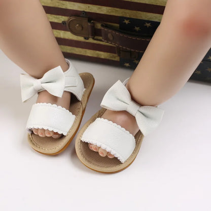 Summer Baby Sandals Non-slip Cloth Bottom Toddler Shoes Soft Baby Shoes First Walking Breathable Princess Shoes [SHO]