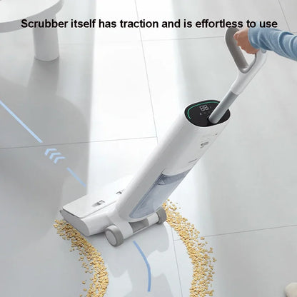 XIAOMI MIJIA Wireless Floor Washer Vacuum Cleaner Handheld Self Cleaning Wet&Dry Home Smart Scrubber With Pulling Force Mopping [VAC]