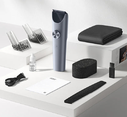 Xiaomi Mijia Hair Clipper 2 Hair Trimmer Professional Beard Cut Machine IPX7 Waterproof Wireless Haircut Machine Mijia Clipper 2 [HAI]