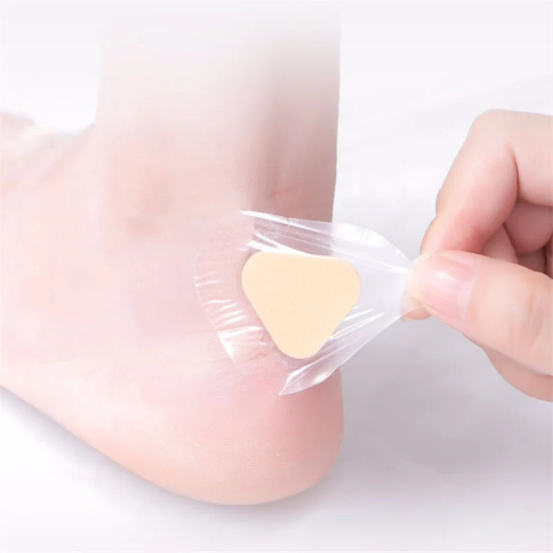 30pcs Gel Heel Protector Foot Patches Adhesive Blister Pads Heel Liner Shoes Stickers Pain Relief Plaster Foot Care Cushion Grip [SHO]