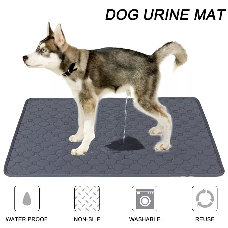 Dog Pee Pad Blanket Reusable Absorbent Diaper Washable Puppy Training Pad Pet Bed Urine Mat for Pet Car Seat Cover [PET]