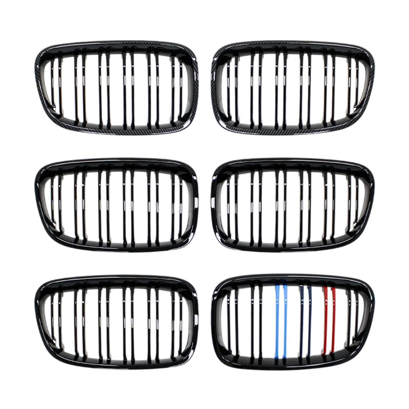 Front Bumper Kidney Grille Radiator Guard Grill M Performance Car Accessories Fit For BMW 1 Series F20 F21 2011-2014 [BDK]