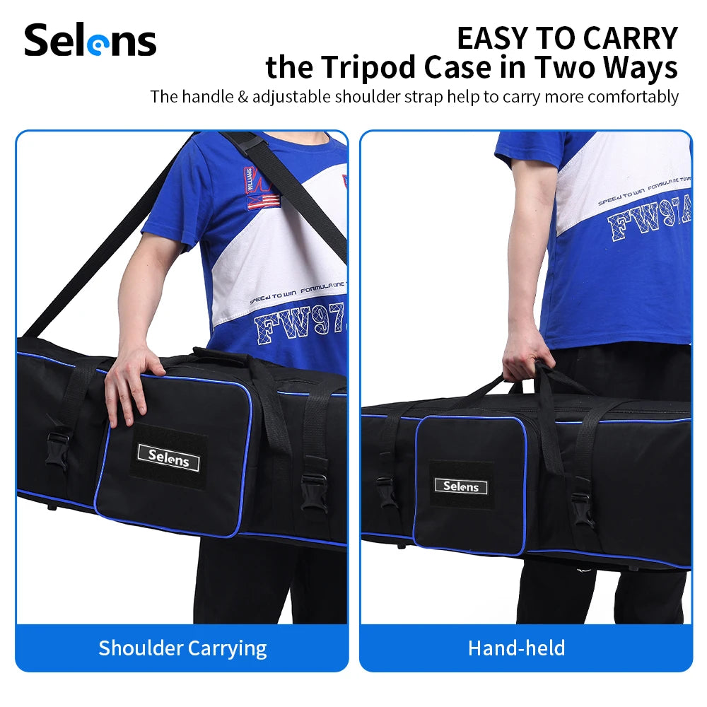 Selens Photography Equipment Camera Bag 72cm/105cm Waterproof Carrying Case With Padded For Photo Studio Lights Stand Tripod Bag [PHO]