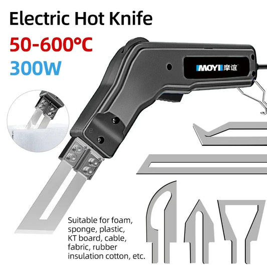 Foam Cutting Knife Pearl Cotton Electric Hot Knife Thermal Cutter Hand Held Potable Electric Tools Knife Multiple Cutter [TOL]