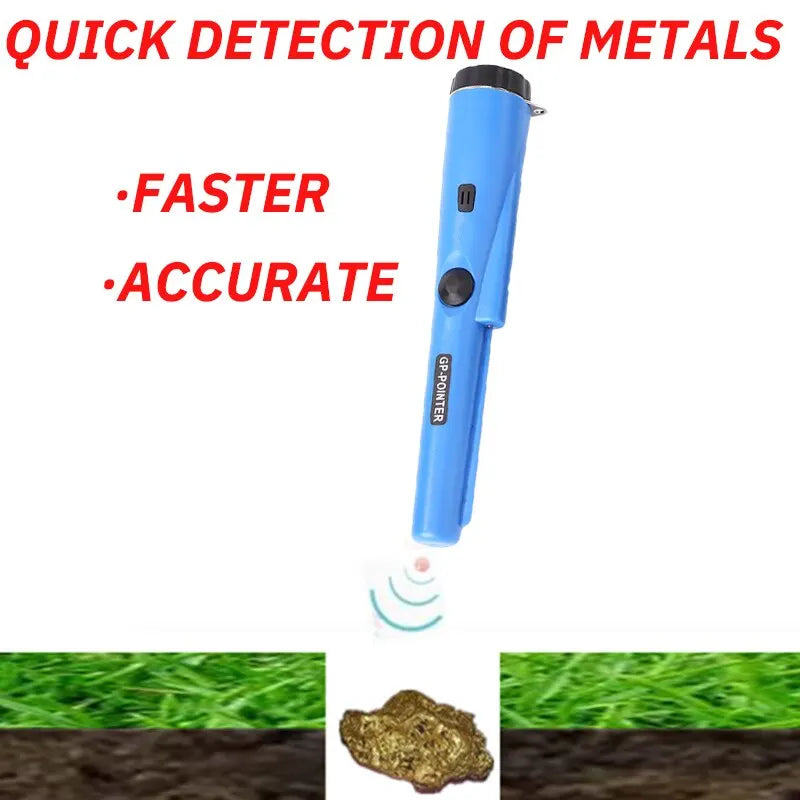 1PC Positioning Rod Handheld Underground Metal Detector GP Pointer Handheld Waterproof High Sensitivity Security Detector [MTL]