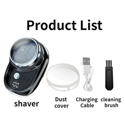 Electric Shaver USB Rechargeable Razor Waterproof Men Ladies Travel Portable Detachable Shaver Beard And Body Hair Trimmer [HAI]