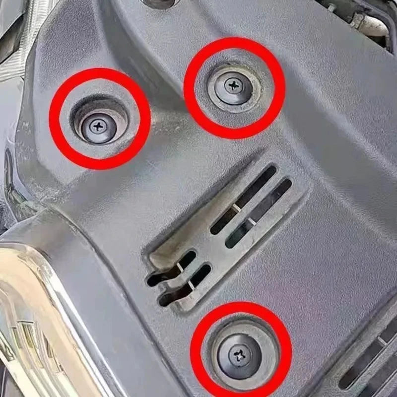 5/100pcs 8mm Plastic Rivets Fasteners Screw Car Bumper Fender Black Rivet Car Fastener Clips for Toyota Focus Kia Nissan Yamaha [CAR]