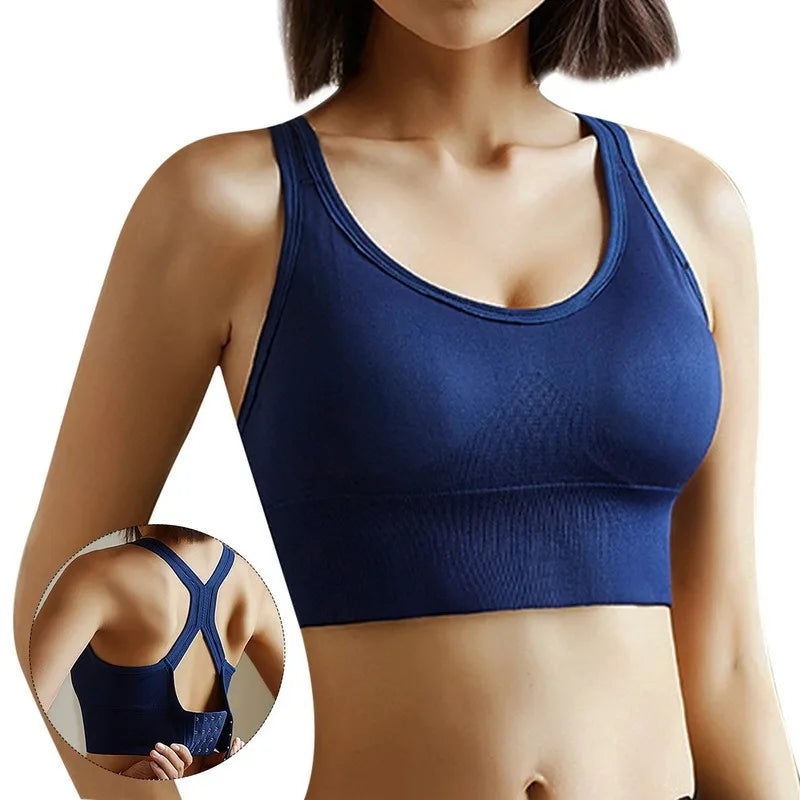 Female Brassiere Wireless Sports Vest Bras For Women Underwear Sexy Seamless Bralette With Pad Bra Push Up Cotton Tops Lingerie [BRA]