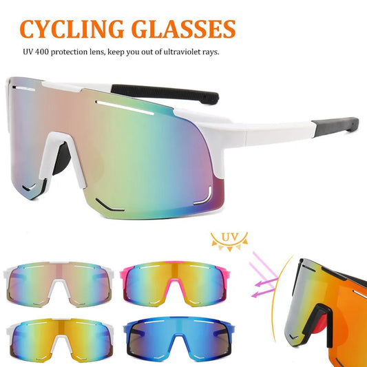 Polarized Cycling Sunglasses UV Protection Windproof Glasses For Men Women Polarized Lens Road Riding Bike Sports Glasses Eyewear [CYC]