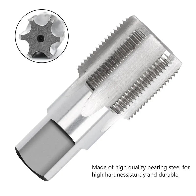 XCAN HSS Pipe Tap 1/8 1/4 3/8 1/2 3/4 1'' Metal Screw Thread Tap Threading Tools Hand Tools [PTO]