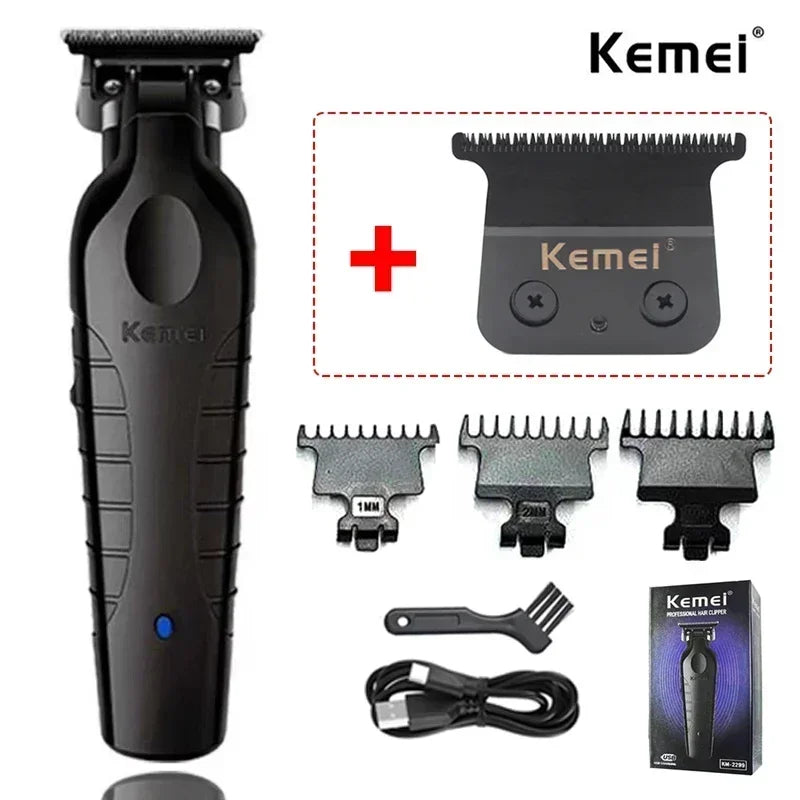 Kemei KM-2299 Hair Trimmer Machine Men's Haircut Machine Hair Clipper Professional Cutter Hair Cutting Machine Clipper [HAI]