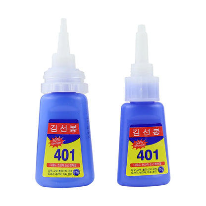 12g / 20g  Strong Transparent 401 Glue Soft Shoes Manicure Repair Metal Plastic Accessories Multi-Functional Adhesive [SHO]