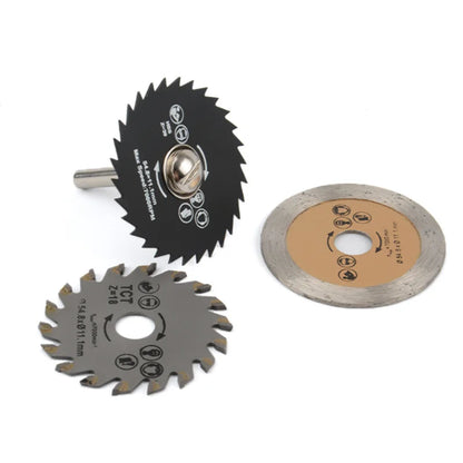 HSS Out Diameter 54.8mm Mini Circular Saw Blade Wood Cutting Disc,Diamond Saw Blade for Wood Metal Plastic Ceramic Cutting [TPT]