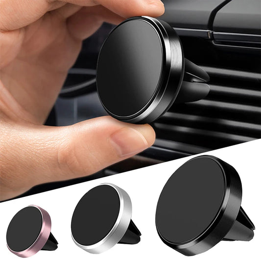 Air Vent Magnetic Car Phone Holder Magnet Smartphone Stand Cell GPS Support For iPhone 14 13 12 XR Xiaomi Mi Huawei Samsung [MAG]