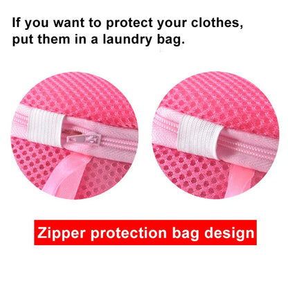 Clothes Washing Machine Laundry Bra Aid Lingerie Mesh Net Wash Bag Pouch Basket Women Saver Clothes Protect Intimates [GRM] [UND]