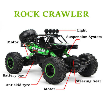 ZWN 1:12 / 1:16 4WD RC Car With Led Lights 2.4G Radio Remote Control Cars Buggy Off-Road Control Trucks Boys Toys for Children [CAR]