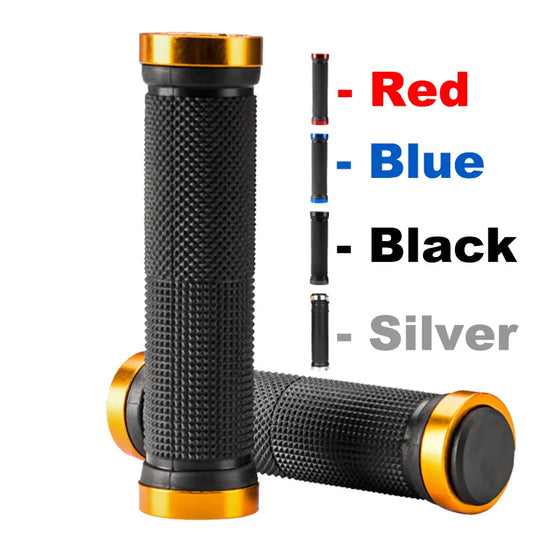 MTB Bicycle Handlebar Grips Rubber Anti-Skid Bike Grips Lock On Road Mountain Handle End Grips MTB Cuffs Bike Accessories [CYC]