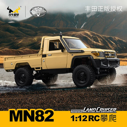 MN82 1:12 Full Scale MN Model RTR Version RC Car 2.4G 4WD 280 Motor Proportional Off-Road RC Remote Control Car For Boys Gifts [TOYS]