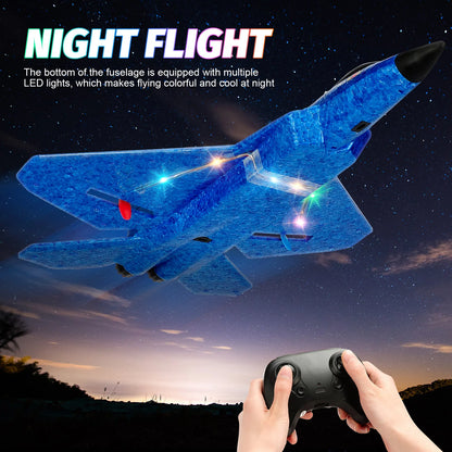 RC Plane F22 raptor Helicopter Remote Control aircraft 2.4G Airplane Remote Control EPP Foam plane Children toys [TOYS]