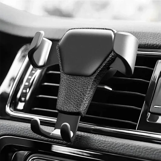 Gravity Car Holder For Phone Air Vent Clip Mount Mobile Cell Stand Smartphone GPS Support For iPhone 13 12 Xiaomi Samsung Phone [CAR]