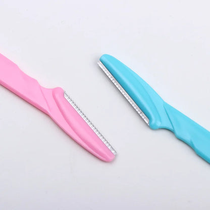 Eyebrow Razor Eyebrow Trimmer Women Face Razor Hair Remover Eye Brow Shaver Blades for Cosmetic Beauty Makeup Tools 1/5/10 Pcs [CSM]