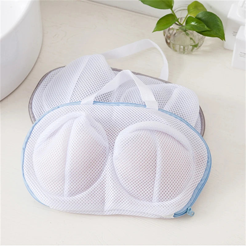 Bra Laundry Bag Underwear Wash Package Brassiere Clean Pouch Anti Deformation Mesh Pocket Special for Washing Machine [UND]