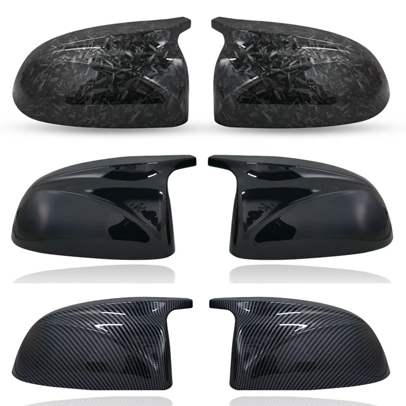 For BMW X3 G01 X4 G02 X5 G05 X6 G06 X7 G07 2018 2019 2020 M Style Black Rearview Mirror Cover X3M Look [BDK]