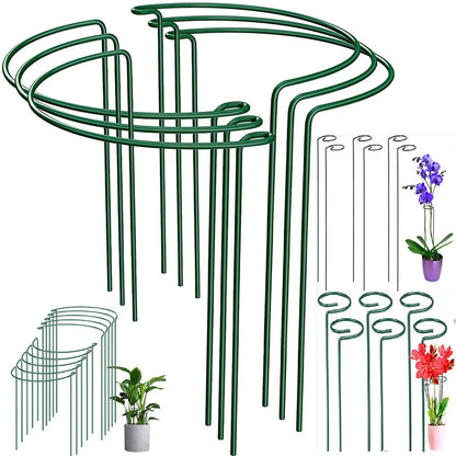 High-quality Gardening Plant Supports Flower Stand Reusable Protection Fixing Tool Garden Supplies For Vegetable Holder Bracket [GAR]