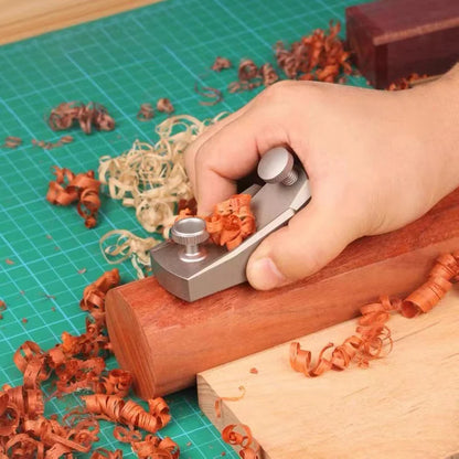 Woodworking Planer Aluminum alloy Mini Hand Planer European Flat Plane Bottom Edge Wood Trimming Plane DIY Carpenter Tools [HTO]