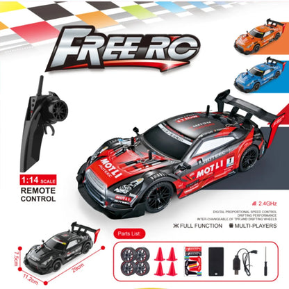 RC Car GTR 2.4G Drift Racing Car 4WD Off-Road Radio Remote Control Vehicle Electronic Hobby Toys For Kids [TOYS]