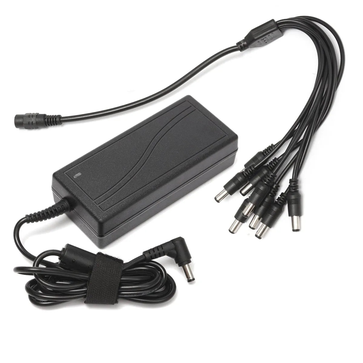 DC Charger Adapter 12V 5A CCTV EU US Plug Power Supply + 8 Way Power Splitter Cable for Monitor CCTV CCD Security Camera [SEC]