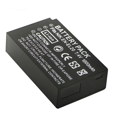 1800MAH EN EL20 EL20A BATTERY EN-EL20 EN-EL20A for Nikon Coolpix P1000 P950 Nikon 1 J1, 1 J2,1 J3 for Nikon 1 AW1 CAMERA BATTERY [BAT]