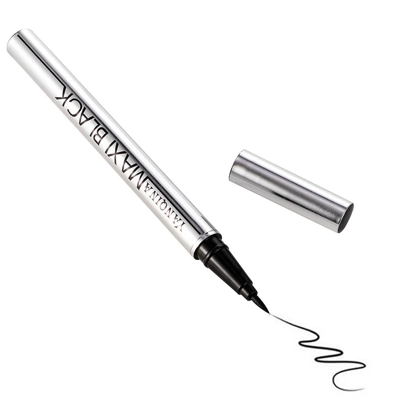 YANQINA Ultimate Black Long Lasting Eye Liner Pencil Waterproof Eyeliner Smudge-Proof Cosmetic Beauty Makeup Liquid Delineador [CSM]