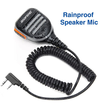 Baofeng UV K5 Microphone Speaker MIC for Baofeng UV 5R 82 888S UV 21 17 GPS UV 13 16 18 S9 Quansheng UV K5 5R Plus Walkie Talkie [TEL]