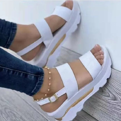 Women Sandals Lightweight Wedges Shoes For Women Summer Sandals Platform Shoes With Heels Sandalias Mujer Casual Summer Shoes [SHO]