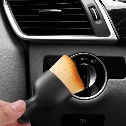 Car Vent Cleaning Soft Brush with Casing Car Interior Cleaning Tool Artificial Car Brush Car Crevice Dusting Car Detailing [CAR] [DTL]