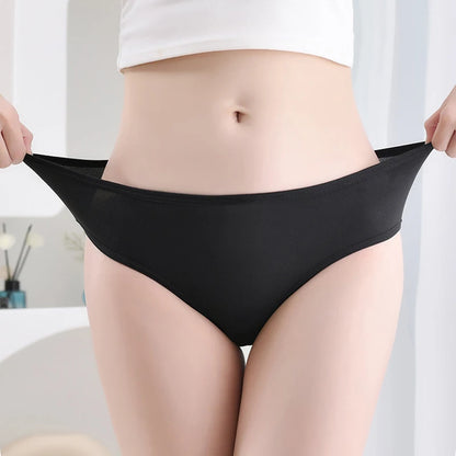 7Pcs/Lot Plus Size Underwear Women's Panties Cotton Girl Briefs Sexy Lingeries Shorts Underpants Solid Panty Female Intimates 4XL [UND]